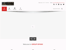 Tablet Screenshot of groupsphinx.net